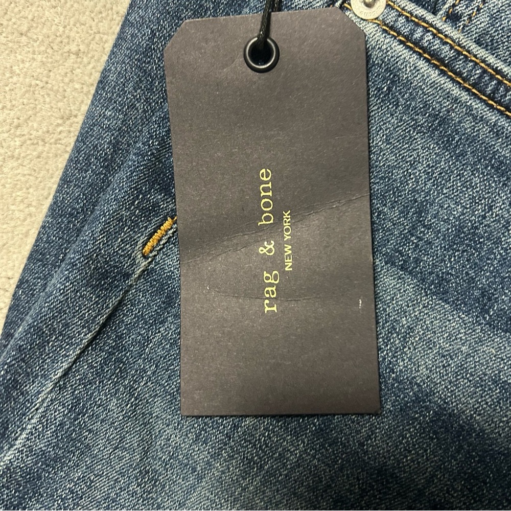Rag & Bone - Cate Mid Rise Ankle Skinny Jeans in Hampton - Size 27 *NWT* - Picture 4 of 15